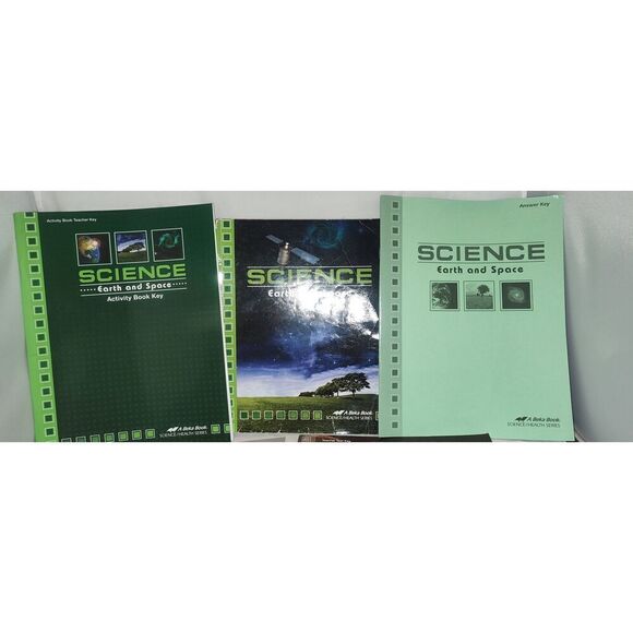A Beka 8th Grade, First Edition ~ Science: Earth and Space Set of Five Books - Picture 3 of 7